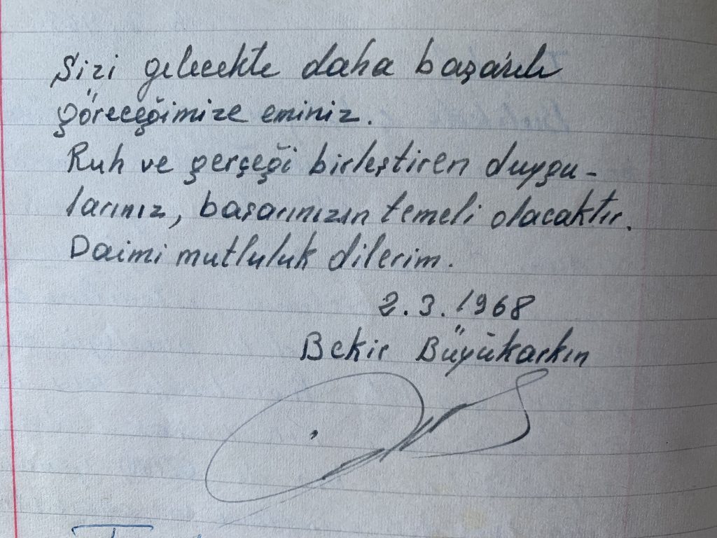 1968 Bekir Büyükarkın