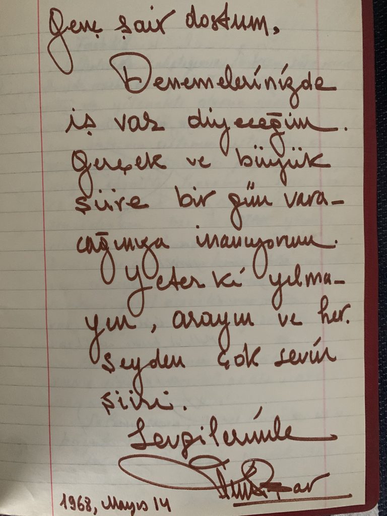 1968 Ümit Yaşar Oğuzcan